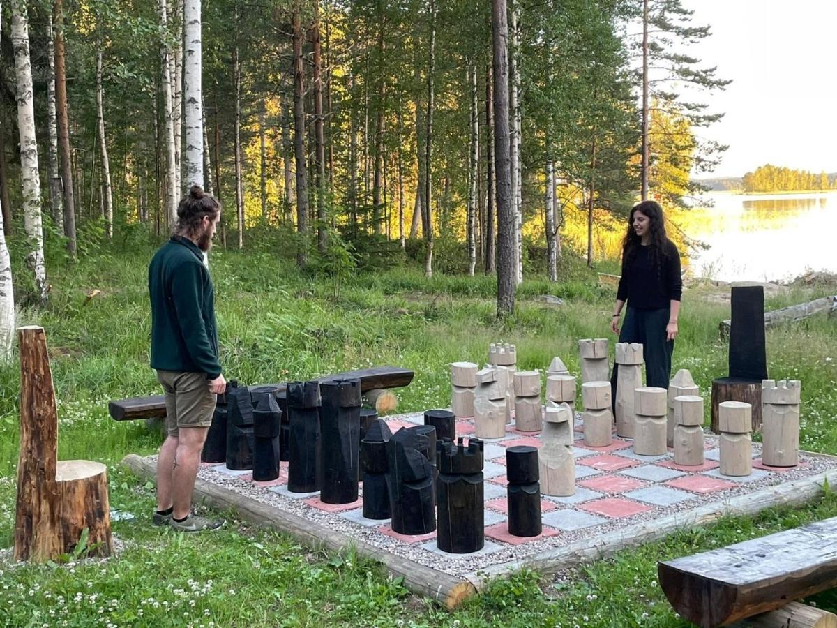 Accommodation And Fishing Vonkale Aanekoski Bagian luar foto