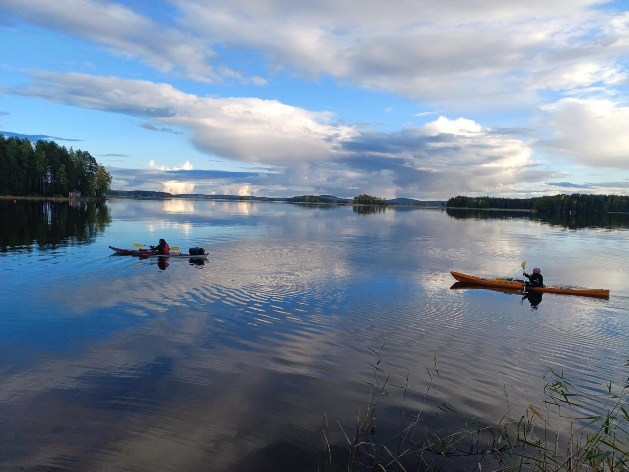 Accommodation And Fishing Vonkale Aanekoski Bagian luar foto
